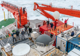 Scientists developed virtual tour to international Arctic expedition camp