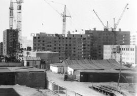 Hantayskaya street built on camp department site