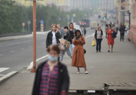 Smoke from fires in Yakutia reached Norilsk and Dudinka