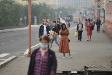 Smoke from fires in Yakutia reached Norilsk and Dudinka