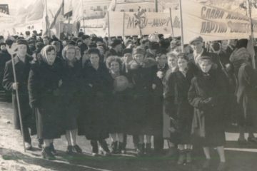 In the mid-50s Komsomol members from Moscow and Leningrad were main Norilsk residents