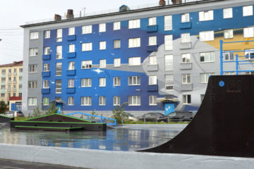Renovated skate park opens in Norilsk