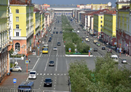 Norilsk became one of three Arctic capitals