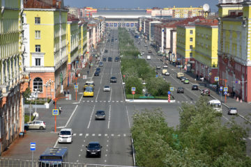 Norilsk became one of three Arctic capitals