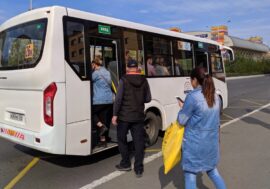 Urban transport digitalization project Test drive starts in Norilsk