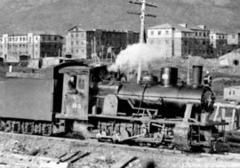 First steam locomotive went across Norilsk in 1936