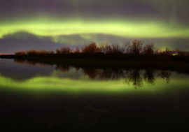 September brought abundance of polar lights to Norilsk