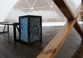 Recycled plastic benches and waste bins appeared in Norilsk