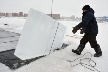 New Year site with ice tiger to be opened in Norilsk