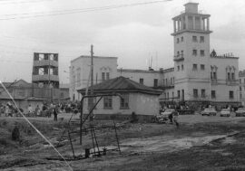Norilsk market sold everything: from blue to satin underwear
