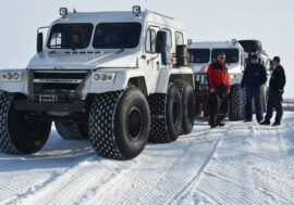 Taimyr roads density is 350 times less than average for Russia
