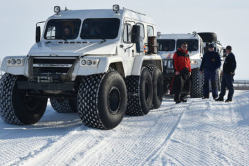 Taimyr roads density is 350 times less than average for Russia