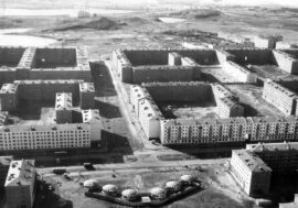 Komsomolskaya and Solnechny streets area had to be public center