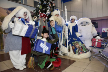 NordStar’s New Year tree appeared at Norilsk airport