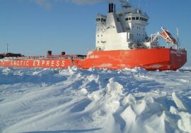 Ice studying is important for northern navigation