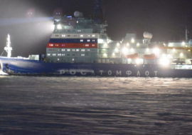 World’s most powerful icebreaker Siberia sets its first sail