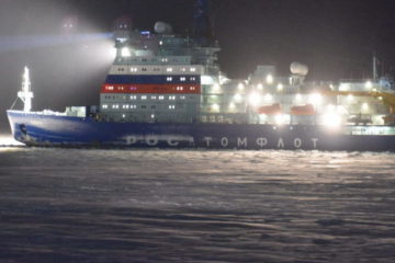 World’s most powerful icebreaker Siberia sets its first sail