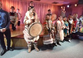 Hunter and Night Spirit met in Norilsk