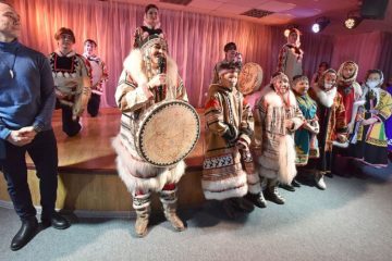 Hunter and Night Spirit met in Norilsk