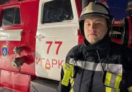 Igarka firefighter told about working in Arctic