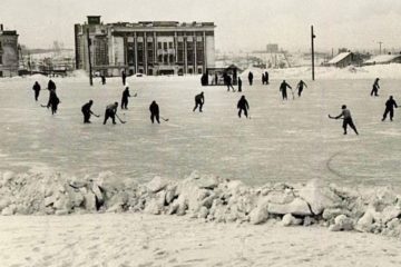 First Norilsk indoor skating rinks were homemade