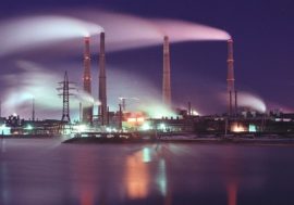 In 1970 Norilsk enterprises switched from coal to gas