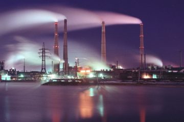 In 1970 Norilsk enterprises switched from coal to gas