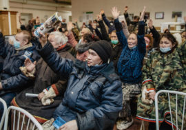 Tuhard Residents voted for resettlement and village development