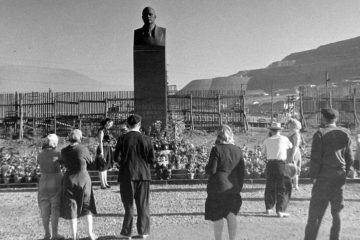Monument to Zavenyagin was first one dedicated to Norilsk man