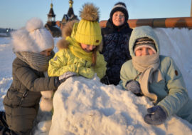 Powerful anticyclone brings heat to Taimyr