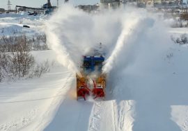 Unique Uragan snowplow appeared in Nornickel’s railway enterprise