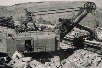 Billionth ton of rock mass mined at Bear Creek in 1978