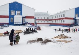 Taimyr village Nosok school celebrated 75th anniversary