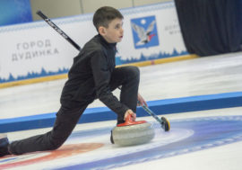 WCT Nornickel Curling Cup young curlers’ first games took place in Dudinka