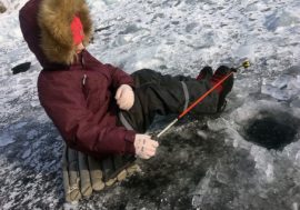 Taimyr families spent May Day on ice fishing