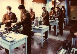 Norilsk сombine young workers trained in vocational school