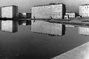 School lake in Norilsk officially called City lake