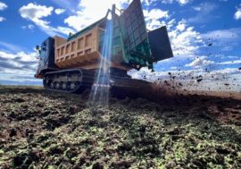 Nornickel uses unique Morooka dump trucks for land reclamation