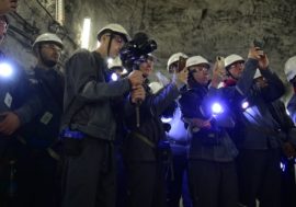 They visited Nornickel’s mine and tasted miners’ ration