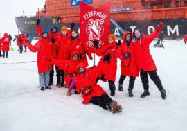 Talented young people visited North Pole