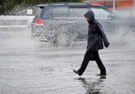 Third of monthly rain falls in Norilsk a day
