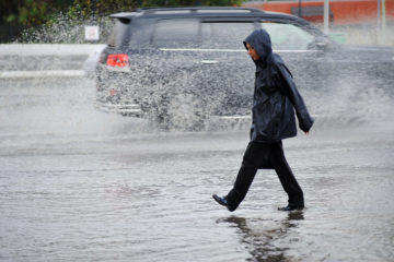 Third of monthly rain falls in Norilsk a day