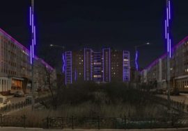 Festive lighting to be made at Norilsk entrance