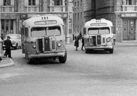 First Norilsk buses carried passengers to industrial site