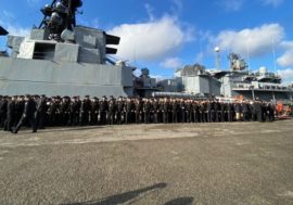 Northern Fleet warships arrive on Taimyr