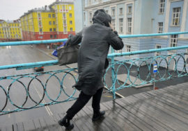 Norilsk survives first autumn storm