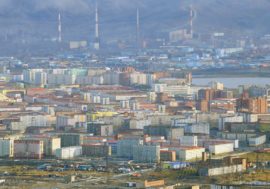 Vladimir Potanin congratulated Norilsk with honorary title