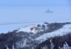 New icebreaker arrived at Murmansk home port