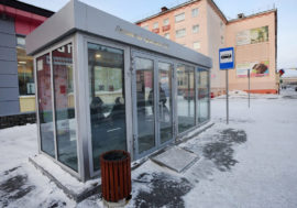Warm bus stops in Norilsk considered Arctic best practice