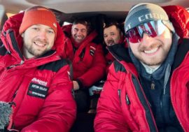Thrill-seekers reached Eurasia northernmost point on Taimyr